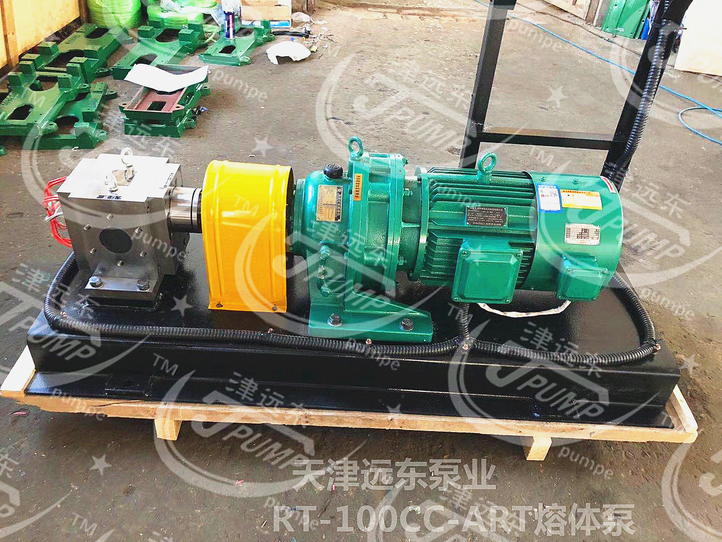 天津遠(yuǎn)東泵業(yè)RT-100CC熔噴布計(jì)量泵 擠出機(jī)專(zhuān)用熔體泵